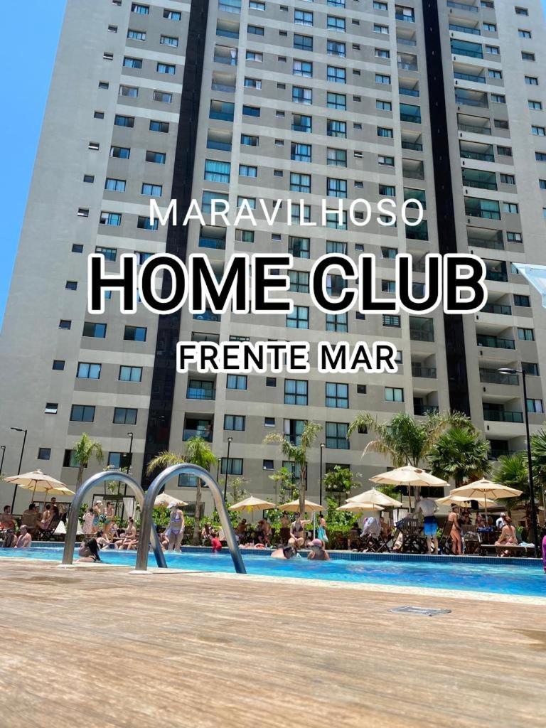 Aptos Em Home Club Frente Mar Com Area De Lazer Completa Penha  Dış mekan fotoğraf